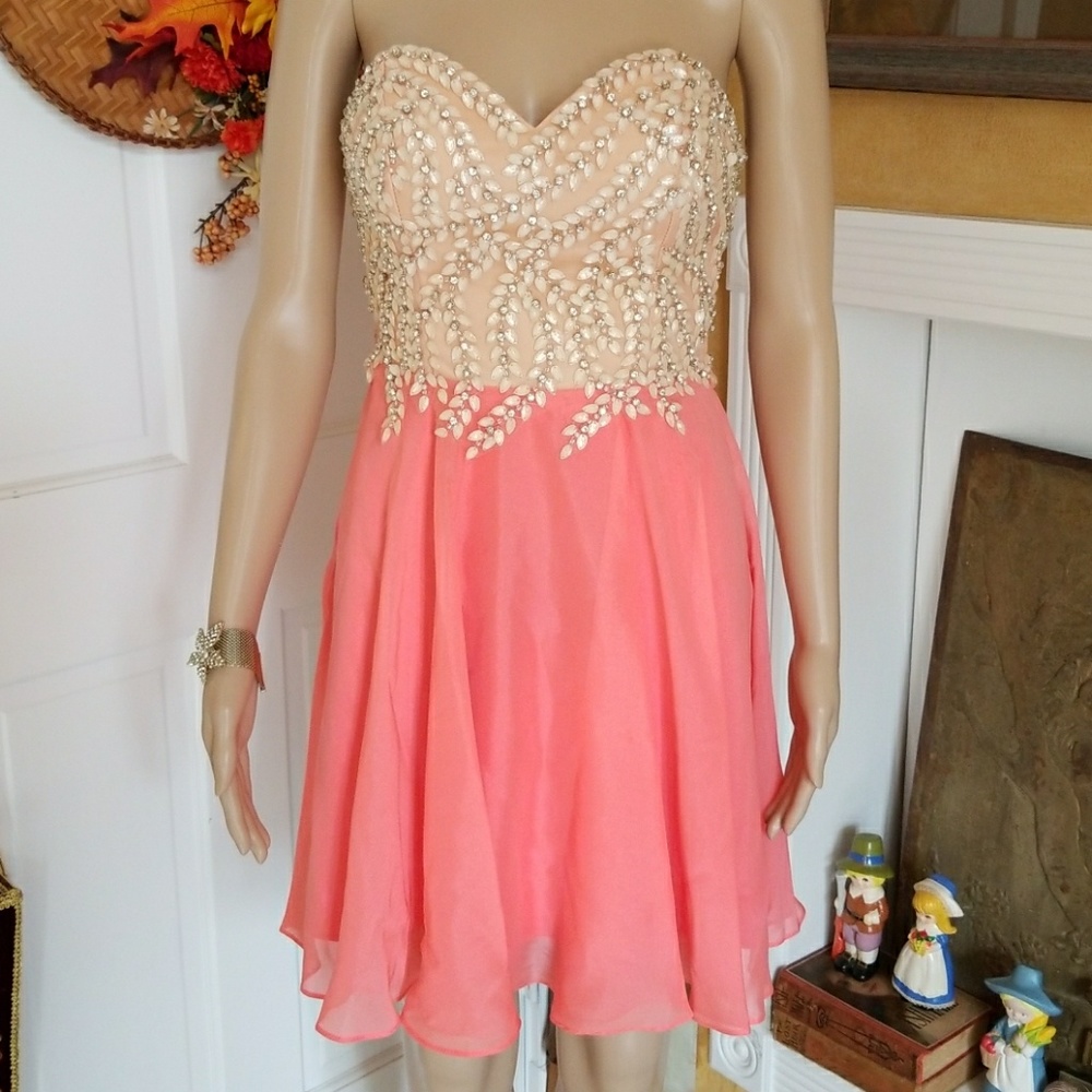 Stunning Vintage Inspired Eleni Elias Corset Dress